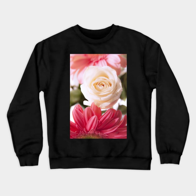 flowers in love Crewneck Sweatshirt by terezadelpilar